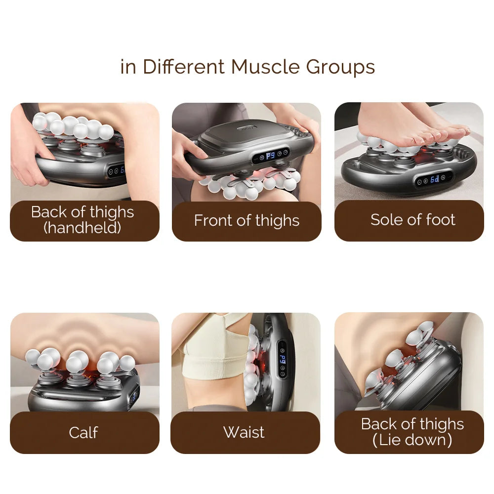 Electric Muscle Massager, 22 Head Body Relief Device