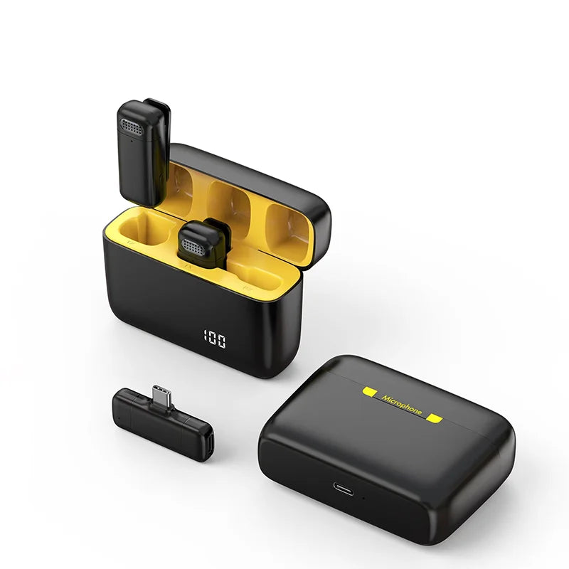 Wireless Lavalier Microphone.