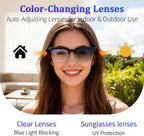 AI Smart Glasses with Camera & Bluetooth – Record Video, Take Photos & Hands-Free Calls