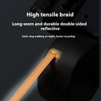 Retractable Dog Leash with Poop Bag Holder, Tangle Free.