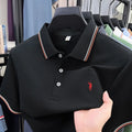 Men’s Classic Polo Shirt, Casual Slim Fit Cotton Tee.