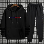 Men’s Hoodie Tracksuit Set, Casual Sweatshirt & Joggers.