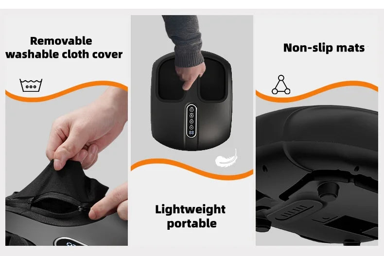 Heated Foot Massager for Relaxation.