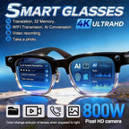 AI Smart Glasses with Camera & Bluetooth – Record Video, Take Photos & Hands-Free Calls