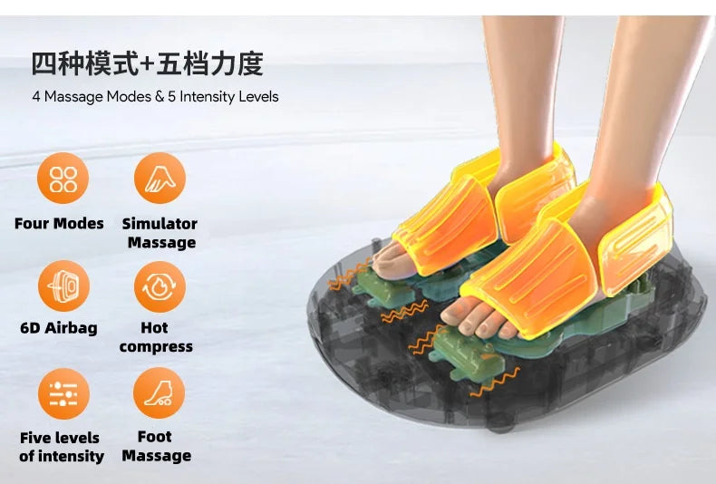 Heated Foot Massager for Relaxation.
