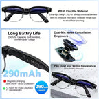 AI Smart Glasses with Camera & Bluetooth – Record Video, Take Photos & Hands-Free Calls
