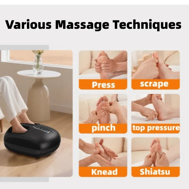 Heated Foot Massager for Relaxation.