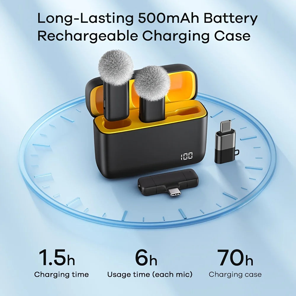Wireless Lavalier Microphone.