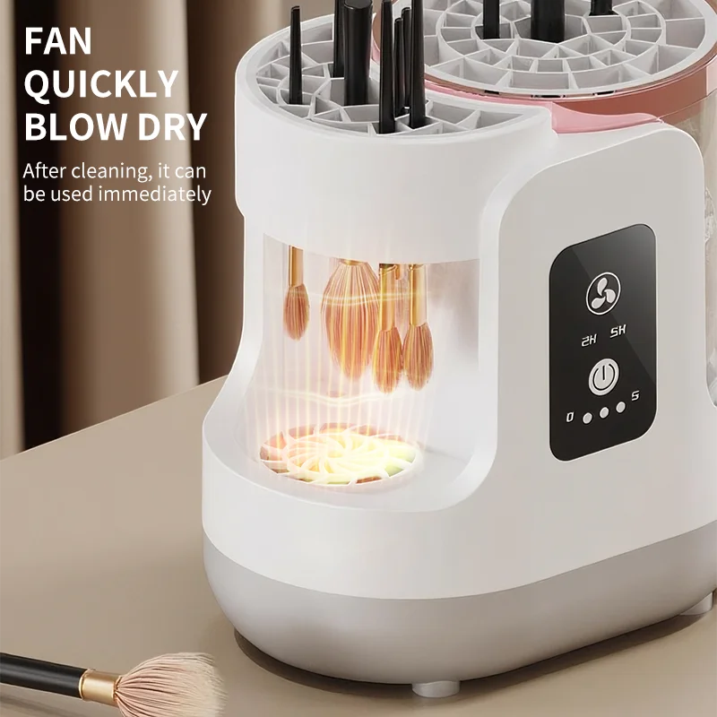 3 in 1 Makeup Brush Cleaner, Electric Wash & Dry Machine
