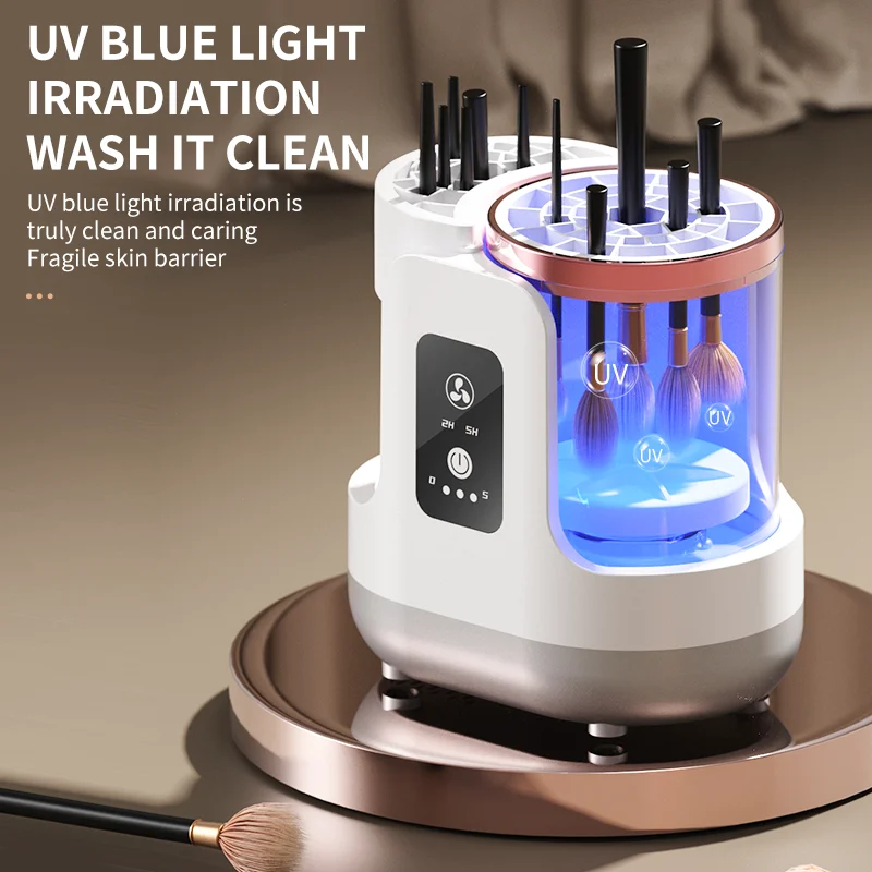 3 in 1 Makeup Brush Cleaner, Electric Wash & Dry Machine