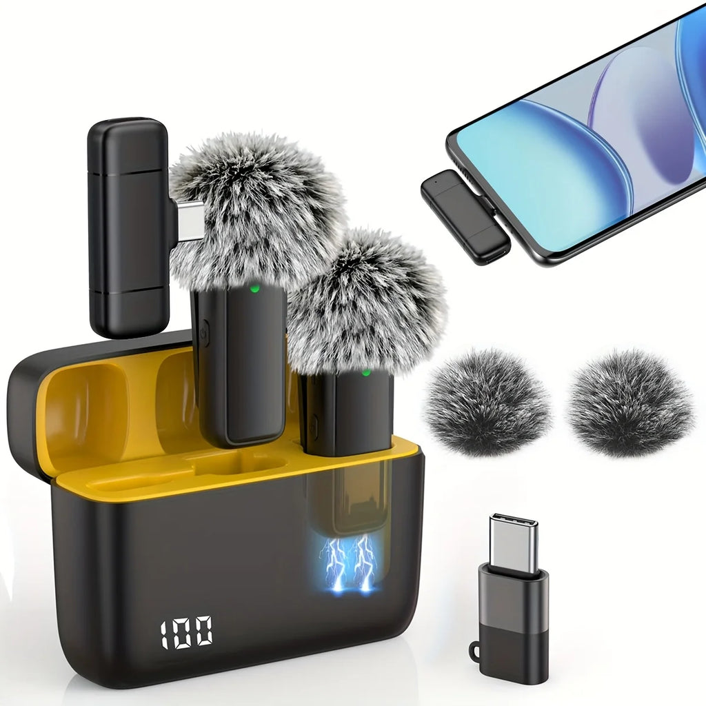 Wireless Lavalier Microphone.