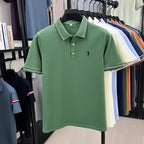 Men’s Classic Polo Shirt, Casual Slim Fit Cotton Tee.
